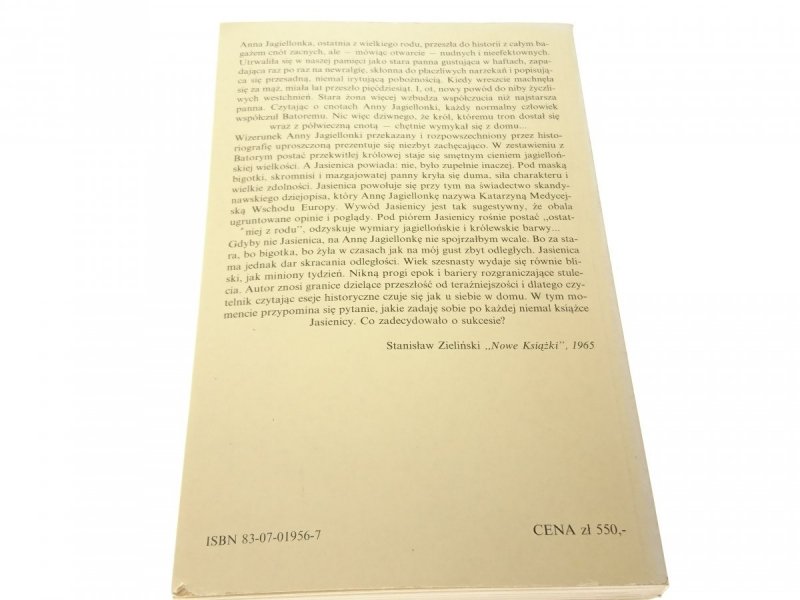 OSTATNIA Z RODU - Paweł Jasienica 1988