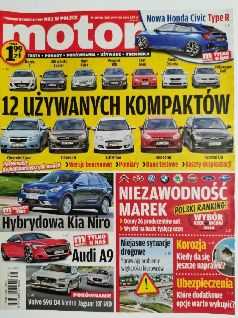 MOTOR NR 38/2016 (3300)