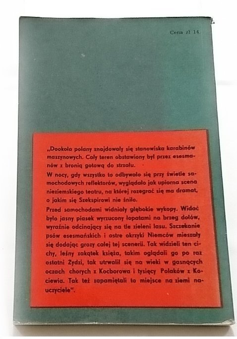 MORD W LESIE KOCIEWSKIM Stanisław Goszczurny 1973