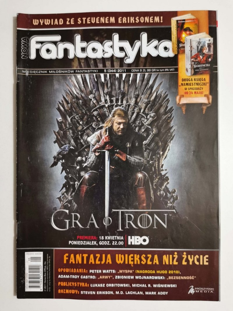 NOWA FANTASTYKA NR 5 (344) 2011