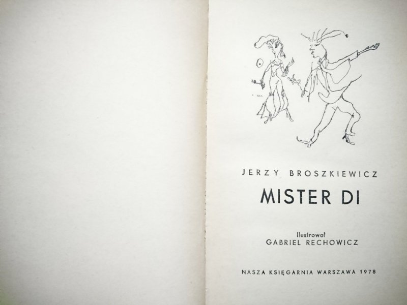 MISTER DI - Jerzy Broszkiewicz 1978