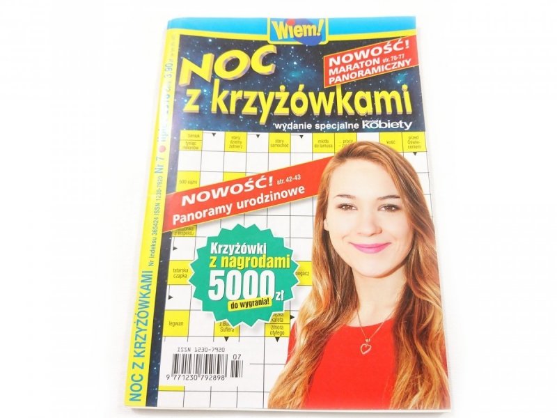 NOC Z KRZYŻÓWKAMI NR 7 LIPIEC 2018