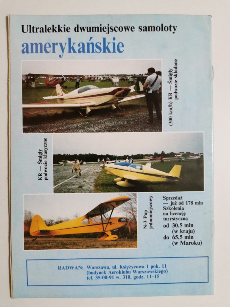 LOTNICTWO NR 21 1992