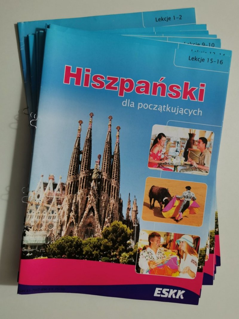 HISZPAŃSKI DLA POCZĄTKUJĄCYCH LEKCJE OD 1 DO 16 – ESKK