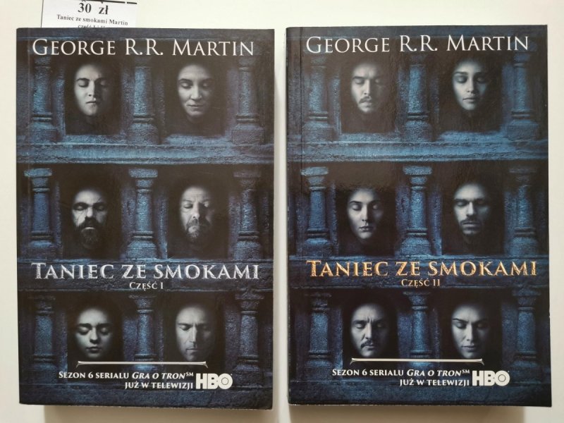 TANIEC ZE SMOKAMI CZĘŚĆ I i II - George R. R. Martin 