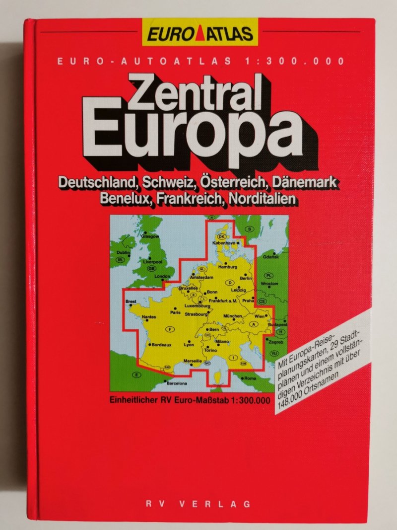 ZENTRAL EUROPA 1:300 000