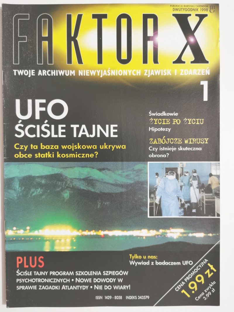 FAKTOR X 1. UFO- ŚCIŚLE TAJNE