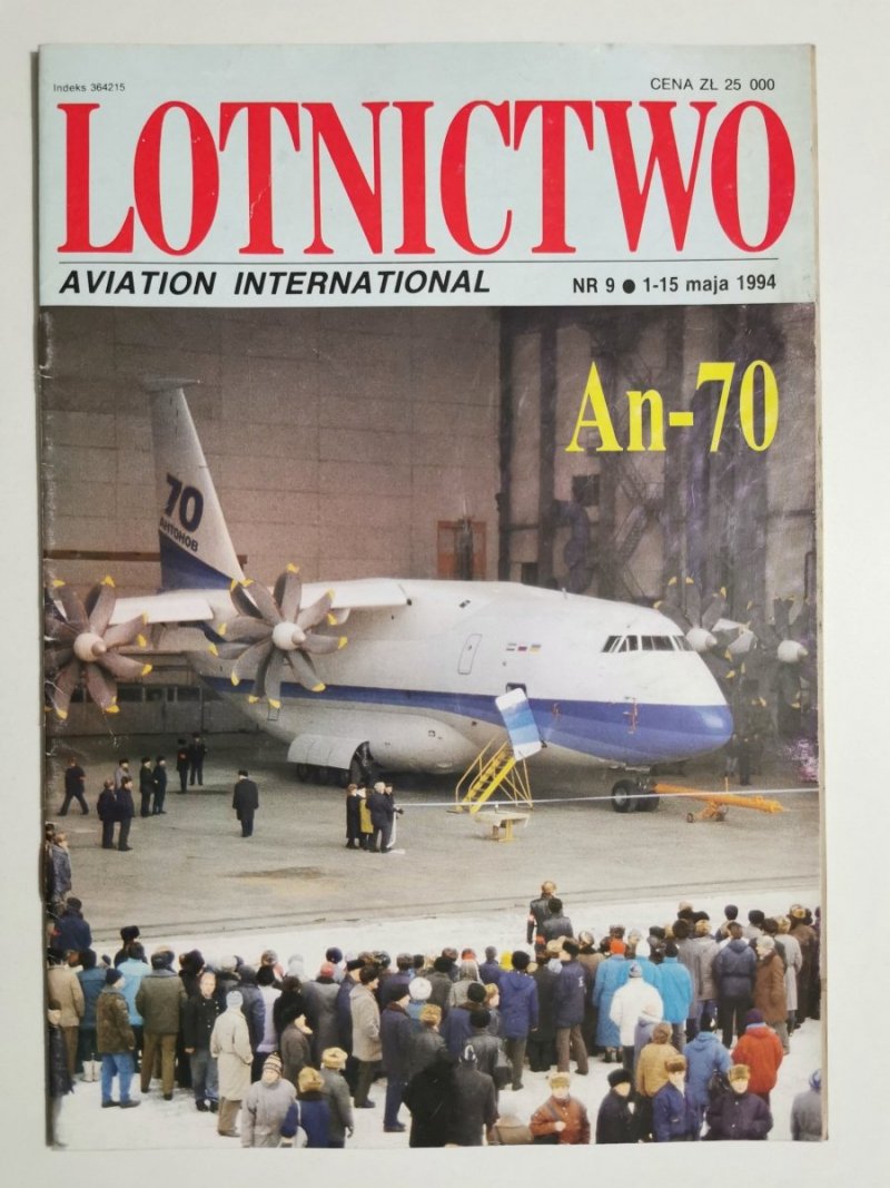 LOTNICTWO NR 9 1994