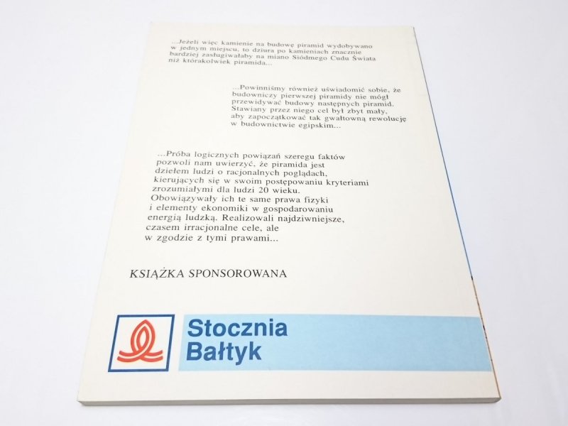 O PIRAMIDACH INACZEJ - Andrzej Bochnacki 1994