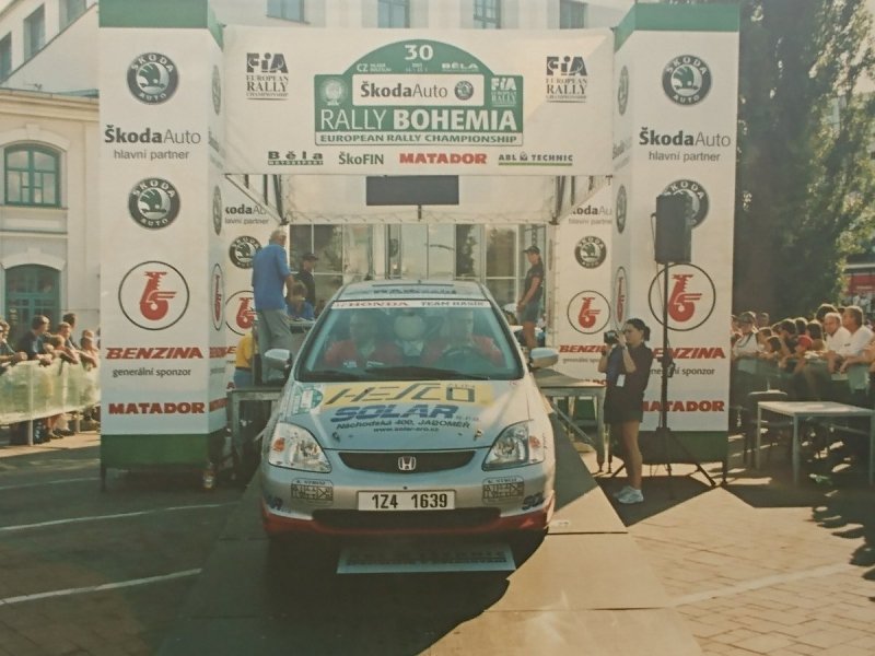 RAJD WRC 2005 ZDJĘCIE NUMER #102 HONDA CIVIC