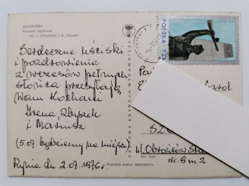 ZEGRZYNEK. PRZYSTAŃ ŻAGLÓWEK FOT. CHOJNACKI, ZBORSKI