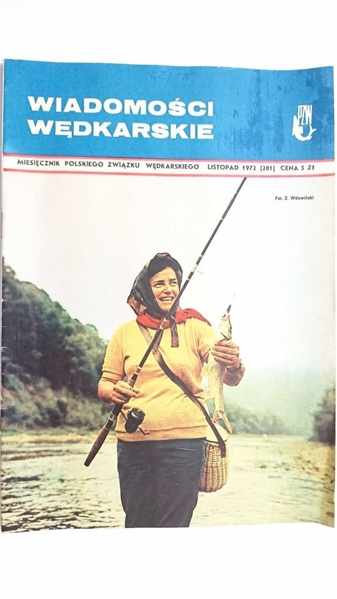 WIADOMOŚCI WĘDKARSKIE LISTOPAD 1972 (281)