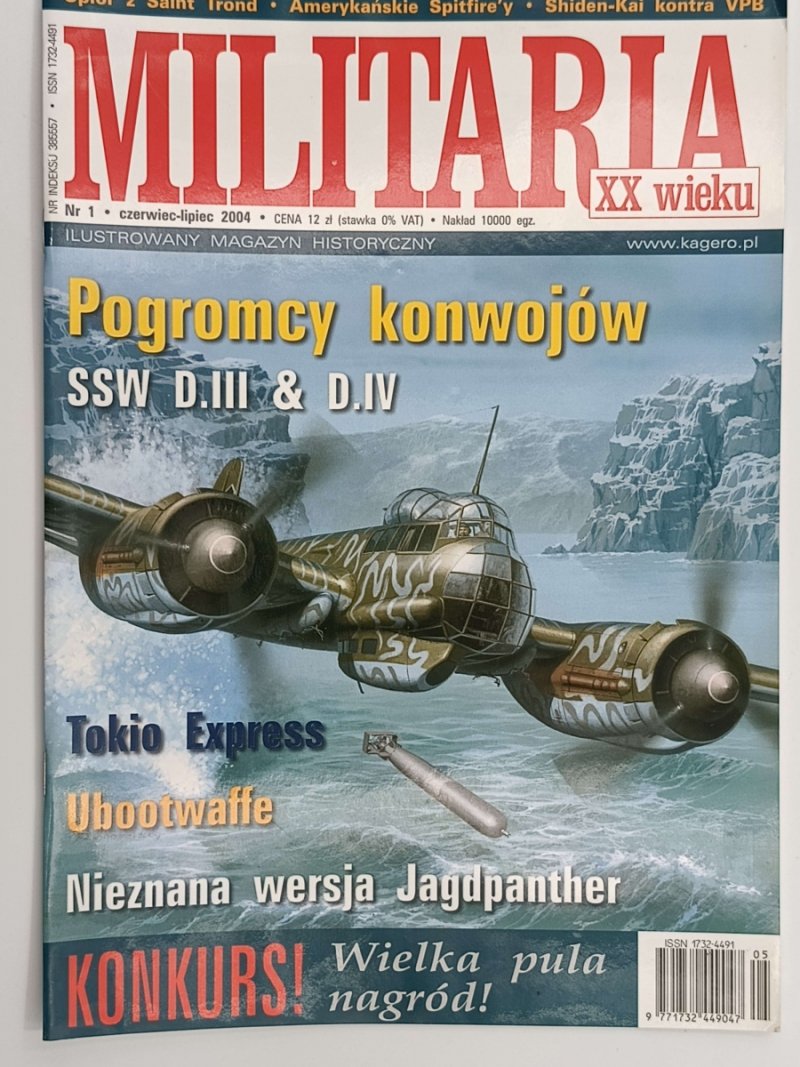 MILITARIA XX WIEKU. NR 1 CZERWIEC-LIPIEC 2004