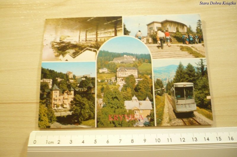 KRYNICA. NOWA PIJALNIA; NA GÓRZE PARKOWEJ