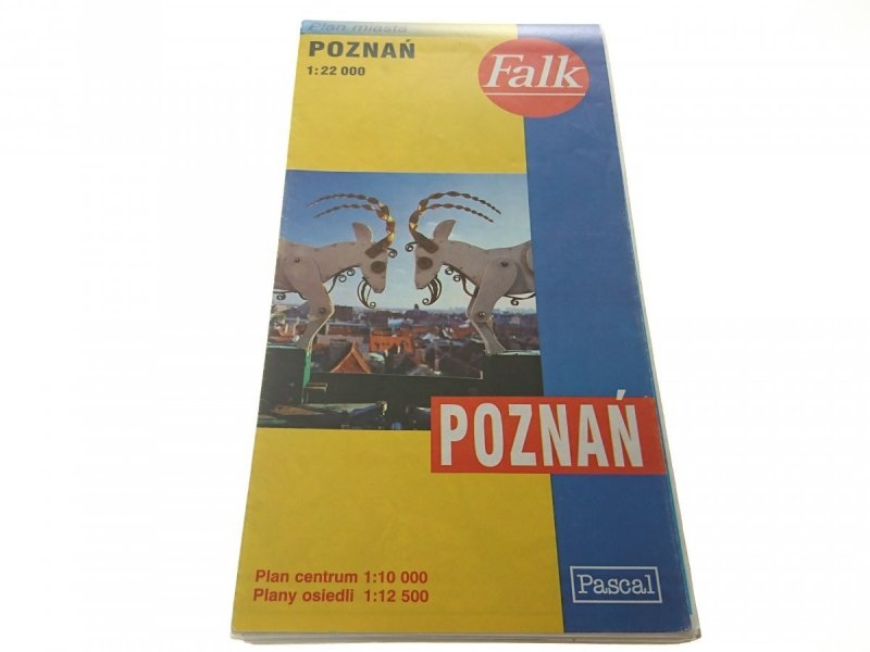 POZNAŃ PLAN MIASTA 1 : 22 000