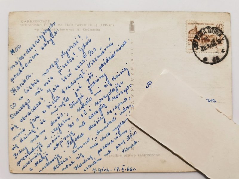 KARKONOSZE. SCHRONISKO PTTK NA HALI SZRENICKIEJ FOT. STELMACH