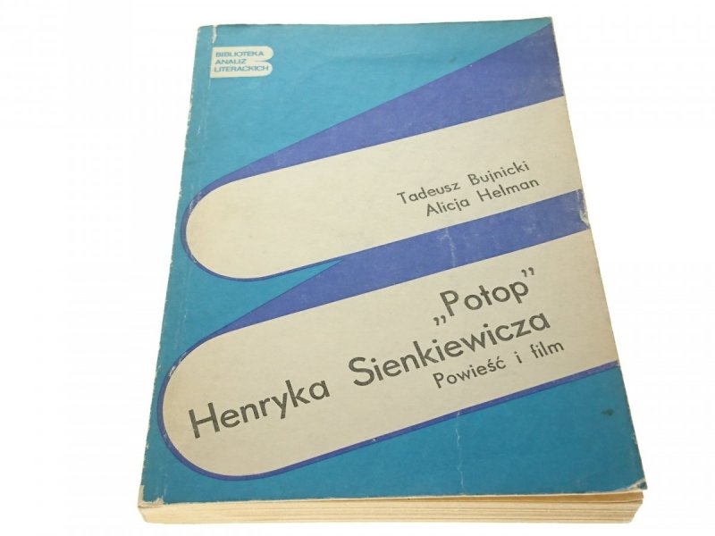 'POTOP' HENRYKA SIENKIEWICZA - T. Bujnicki (1988)