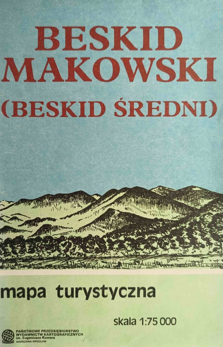 BESKID MAKOWSKI (BESKID ŚREDNI) 1:75 000