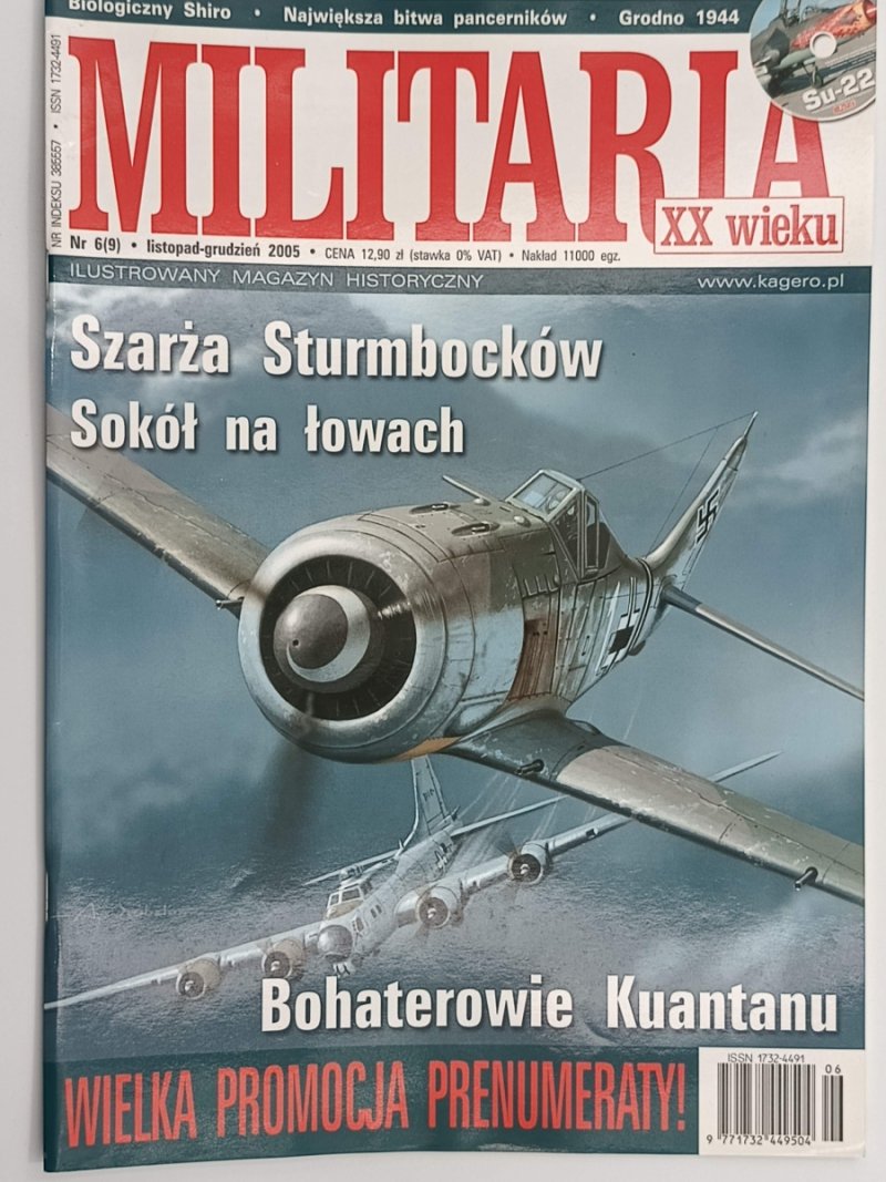MILITARIA XX WIEKU. NR 6(9) LISTOPAD-GRUDZIEŃ 2005
