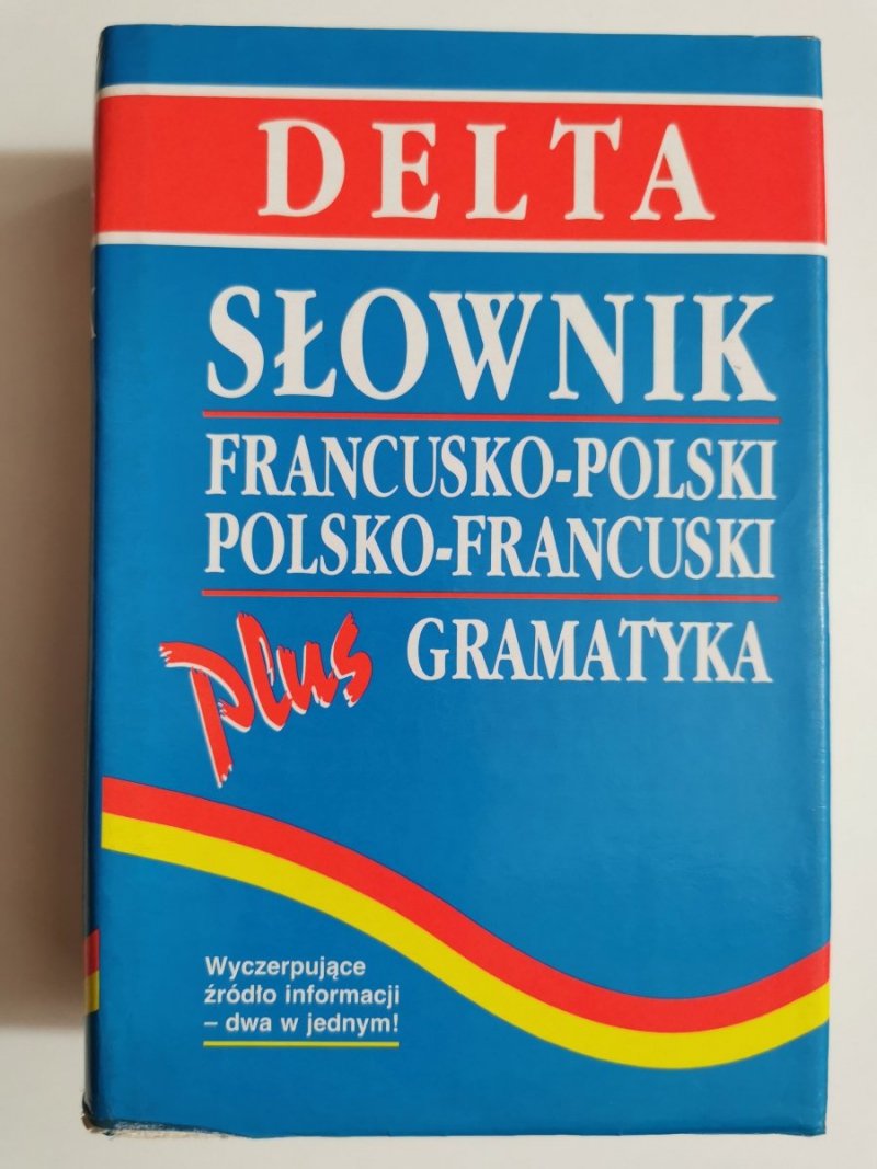 SŁOWNIK FRANCUKO-POLSKI POLSKO-FRANCUSKI PLUS GRAMATYKA 