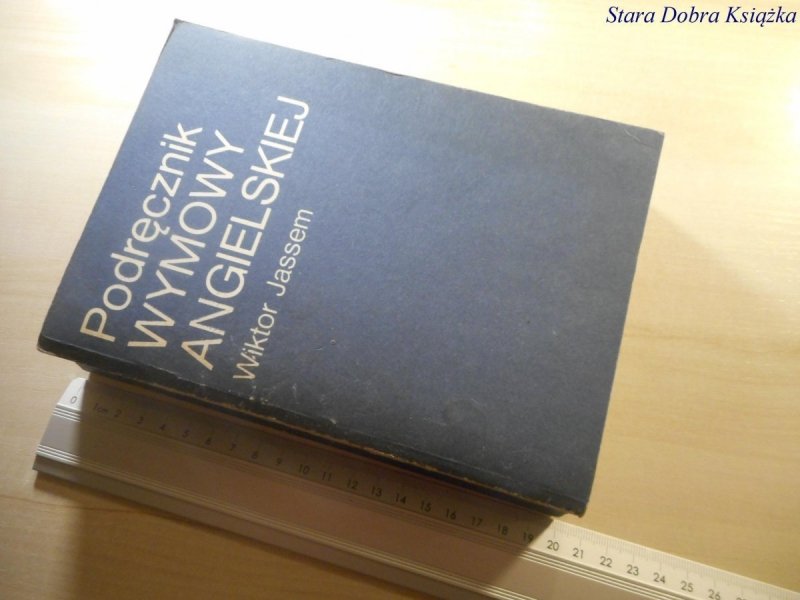 PODRĘCZNIK WYMOWY ANGIELSKIEJ - Wiktor Jassem 1981