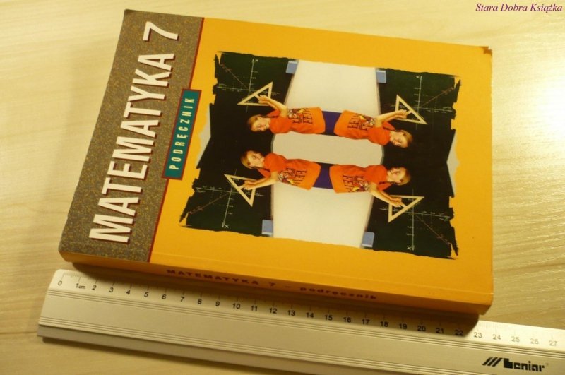 MATEMATYKA 7 PODRĘCZNIK - Red. Dobrowolska (1998)