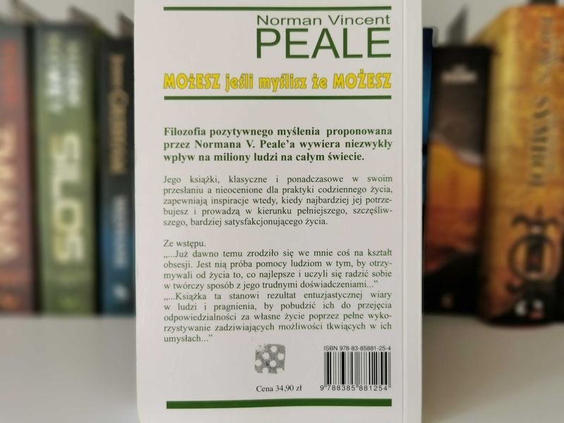 Możesz jeśli myślisz że możesz - Norman Vincent Peale