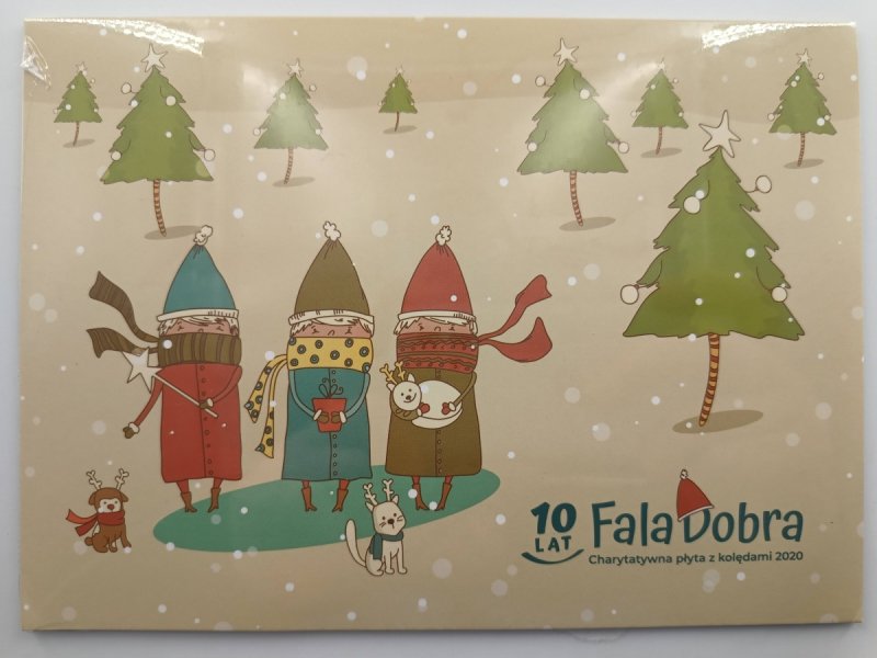 CD. 10 LAT FALA DOBRA – CHARYTATYWNA PYTA Z KOLĘDAMI 2020