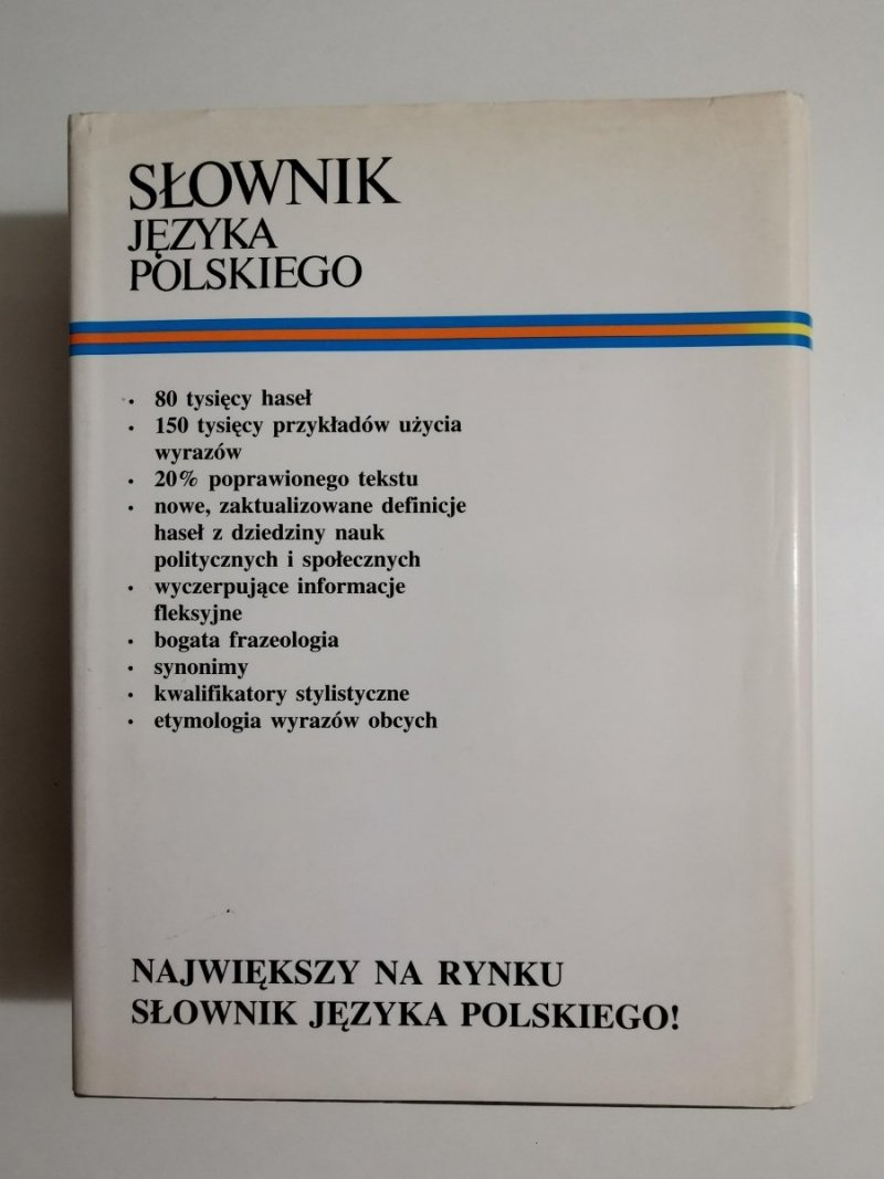 SŁOWNIK JĘZYKA POLSKIEGO TOM III R-Z 1992