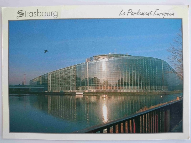 SOUVENIR D'ALSACE. LE PARLEMENT EUROPEEN