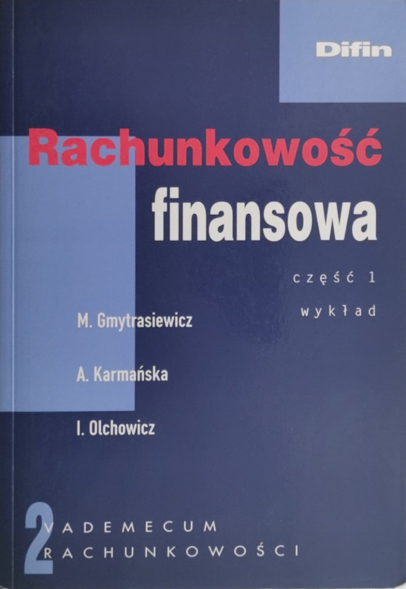 RACHUNKOWOŚĆ FINANSOWA część 1 wykład