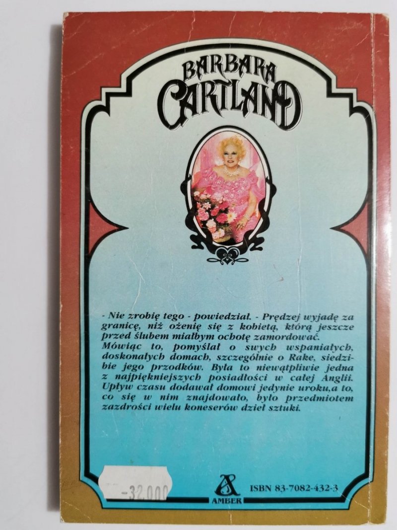 MIŁOŚĆ OD PIERWSZEGO WEJRZENIA - Barbara Cartland 1994