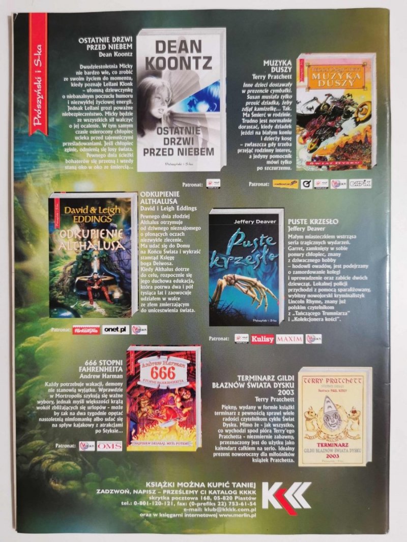 NOWA FANTASTYKA NR 11 (242) LISTOPAD 2002
