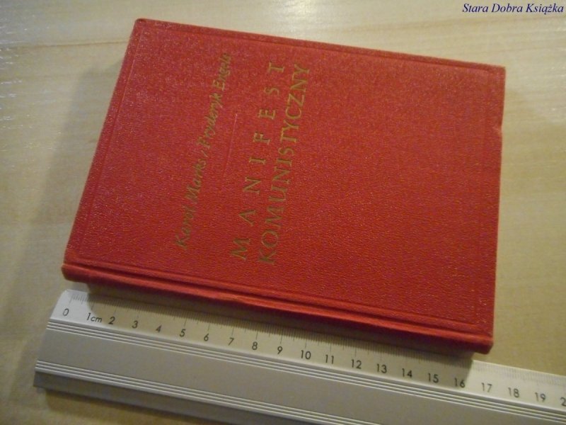 MANIFEST KOMUNISTYCZNY - Marks, Engels 1954