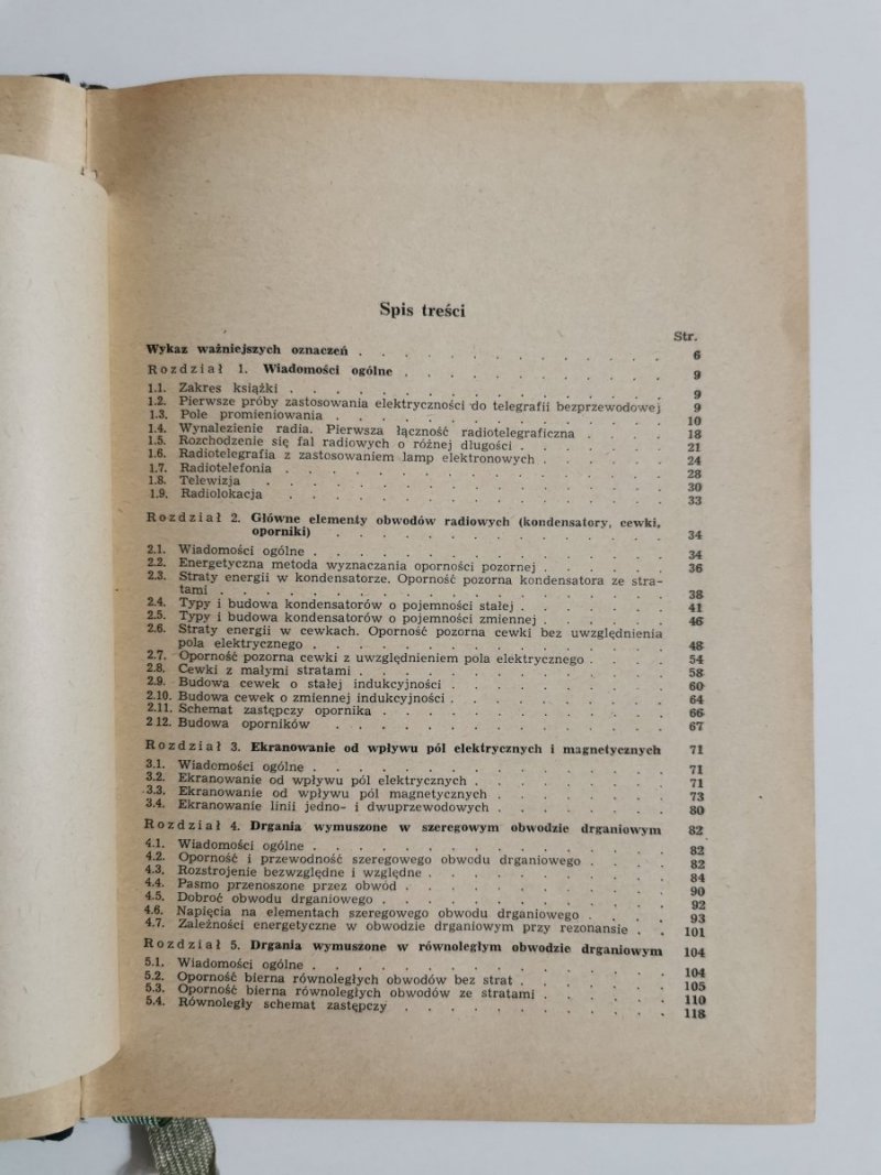 ZASADY RADIOTECHNIKI - Kotielnikow, Nikołajew 1958