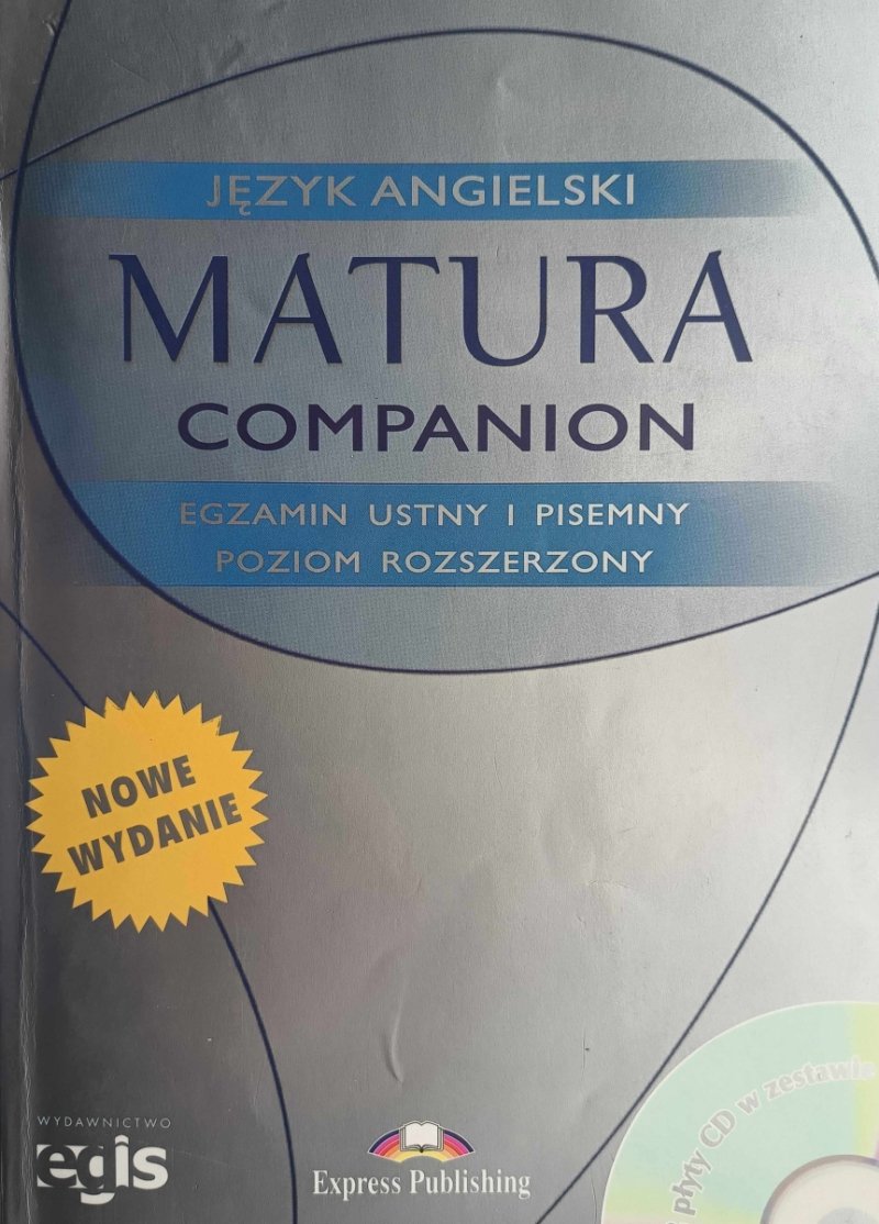 JĘZYK ANGIELSKI MATURA COMPANION POZIOM ROZSZERZONY – BEZ CD
