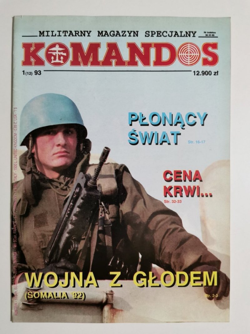 KOMANDOS NR 1 (12) 93 WOJNA Z GŁODEM