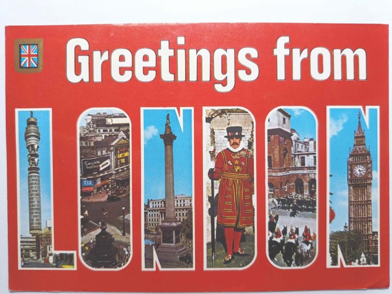 GREETINGS FROM LONDON