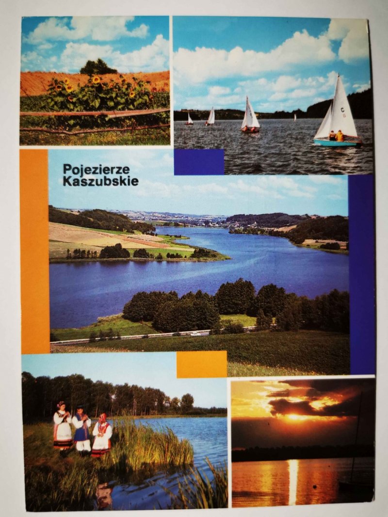 POJEZIERZE KASZUBSKIE. KOLAŻ 5 ZDJĘĆ