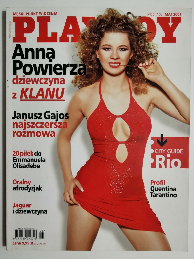PLAYBOY NR 5 (102) MAJ 2001 ANNA POWIERZA 