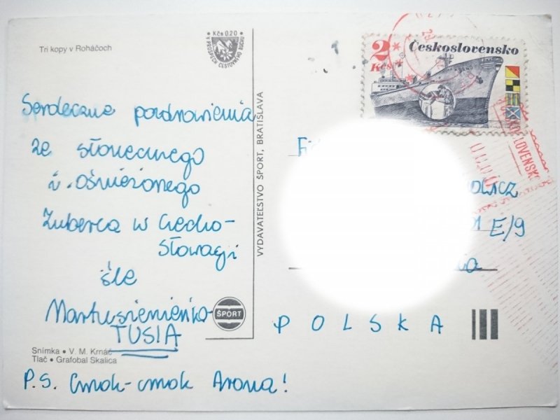 POZDRAV Z HÓR. TRI KOPY V ROHAĆOCH