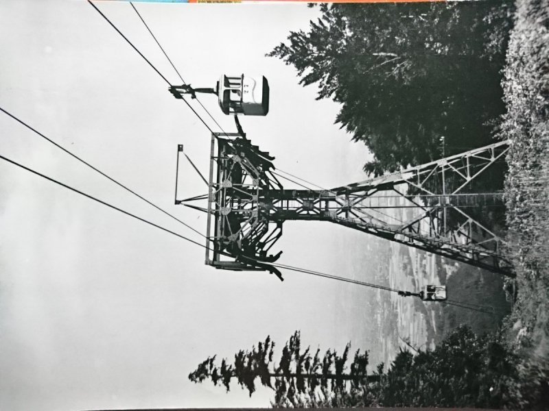 BESKID ŚLĄSKI. KOLEJKA LINOWA... FOT. J. SIUDECKI