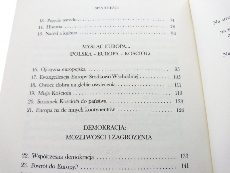 PAMIĘĆ I TOŻSAMOŚĆ - Jan Paweł II 2005