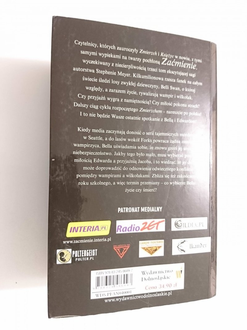 ZAĆMIENIE - Stephenie Meyer 2008