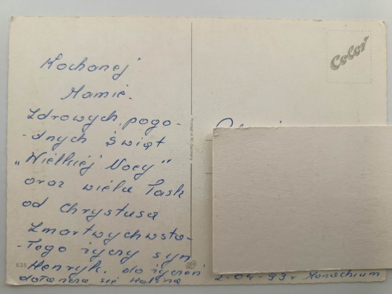 FROBLICHE OSTEN ZŁOTA PISANKA