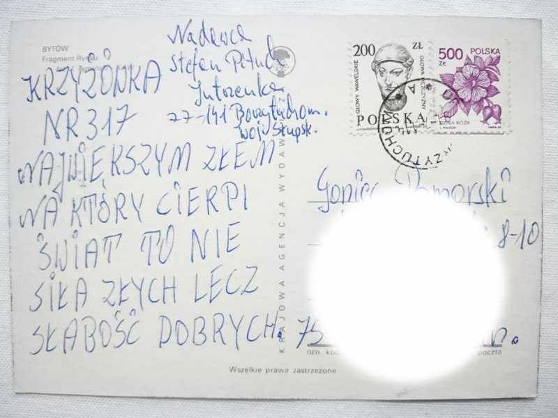 BYTÓW. FRAGMENT RYNKU FOT. TYMIŃSKI