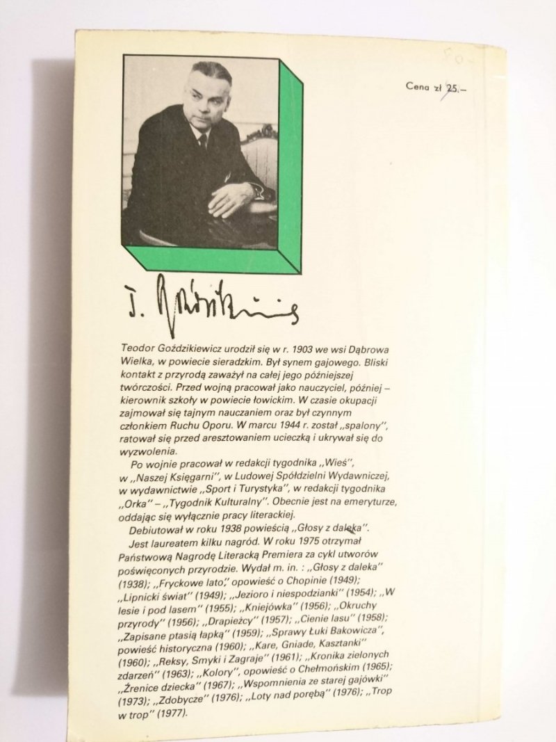 ZNAJOMĄ ŚCIEŻKĄ - Teodor Goździkiewicz 1977