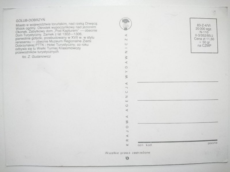 GOLUB-DOBRZYŃ FOT. Z. GUDANOWICZ