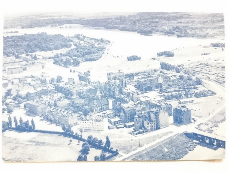 POZNAŃ ŚRÓDKA. WIDOK Z LOTU PTAKA NA ŚRÓDKĘ - LATA 60-TE