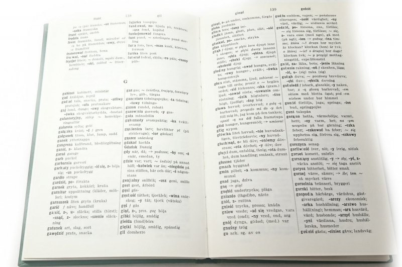MAŁY SŁOWNIK SZWEDZKO-POLSKI I POLSKO-SZWEDZKI